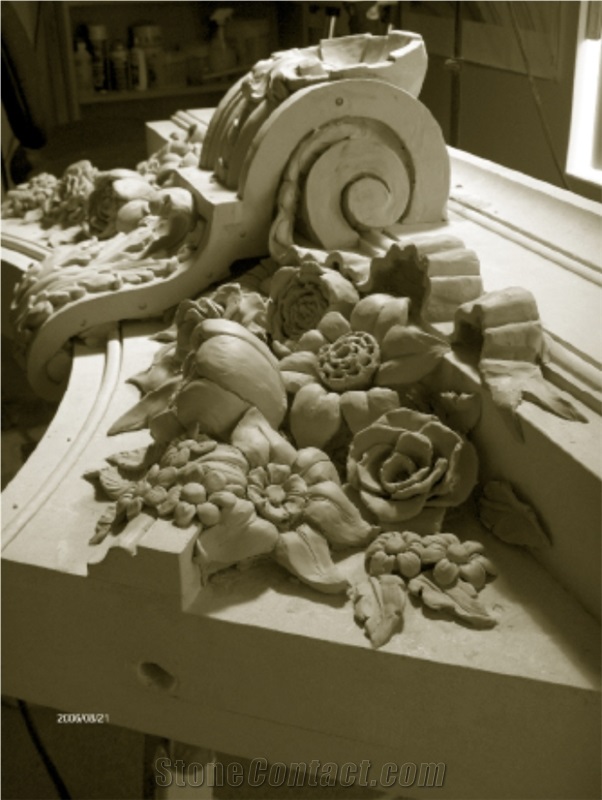Mara Creme Limestone Masonry, Wall Ornaments
