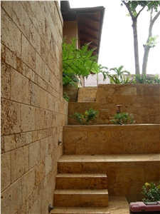 Coral Stone Facade