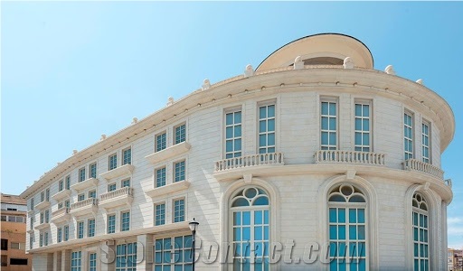 Crema Levante Medio Limestone Facade