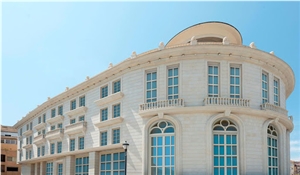 Crema Levante Medio Limestone Facade
