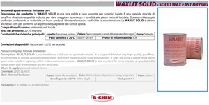 Waxlit Solid - Solid Wax Fast Drying