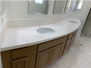 Quartz Commercial Bathroom Top