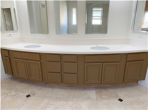 Quartz Commercial Bathroom Top