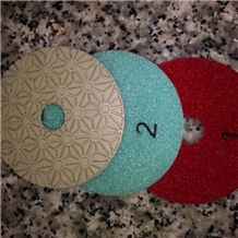 Wet Polishing Pads 3 Steps