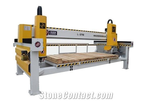 L-3718 CNC Bridge Cutting Machine - 8 Axis