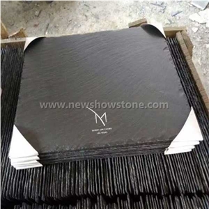 Black Slate Cheese Board, Black Slate Coasters