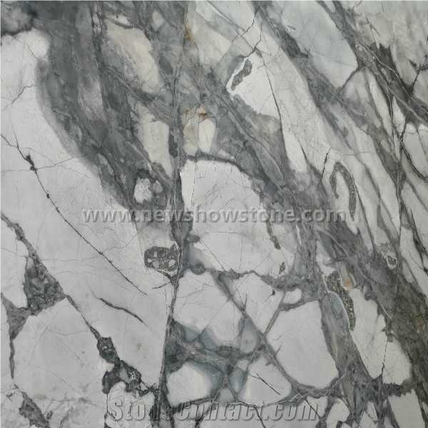 Polished Way Invisible Blue Marble from China