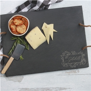 Rustic Farmhouse Slate Cheese Board
