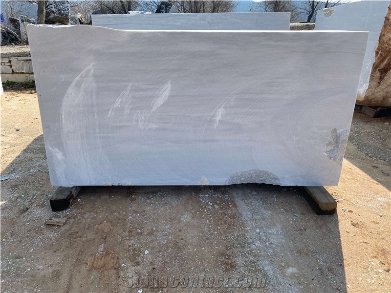 Marble Blocks from Kavala Greece, Kavala Semi White Marble Block