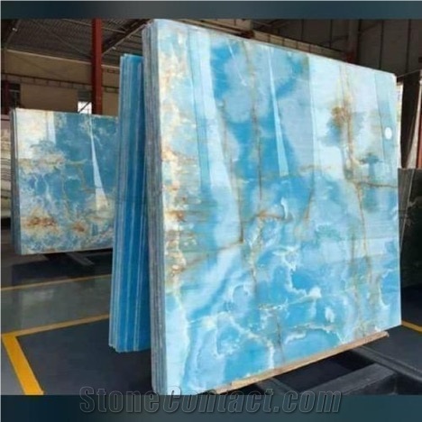 Blue Onyx Slabs
