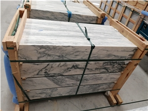 Mugla Mystic White Marble Tiles