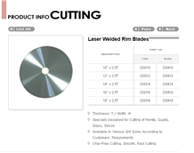 Laser Welded Rim Blades