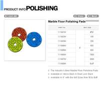 Marble Floor Polishing Pads