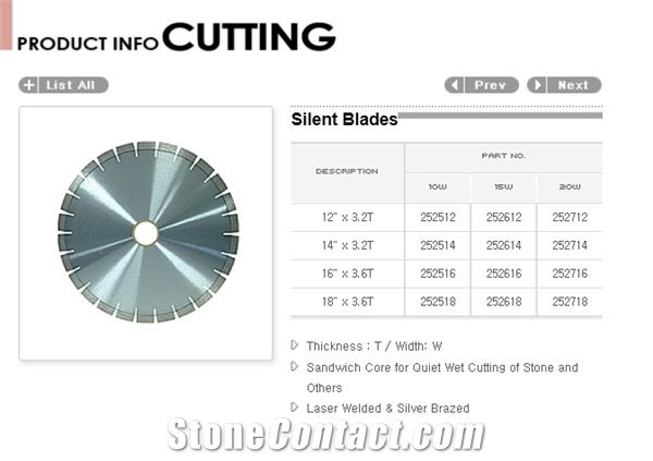 Silent Blades for Stone