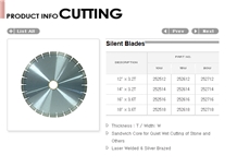 Silent Blades for Stone Silent Blades for Stone
