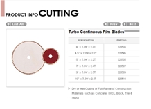 Turbo Continuous Rim Blades