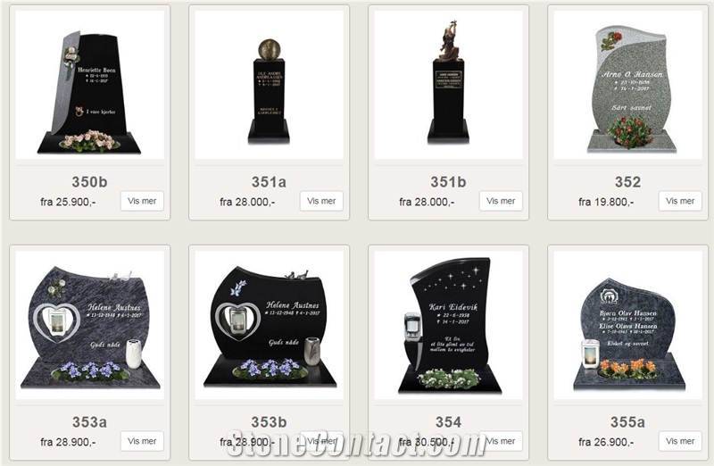 Granite Gravestones