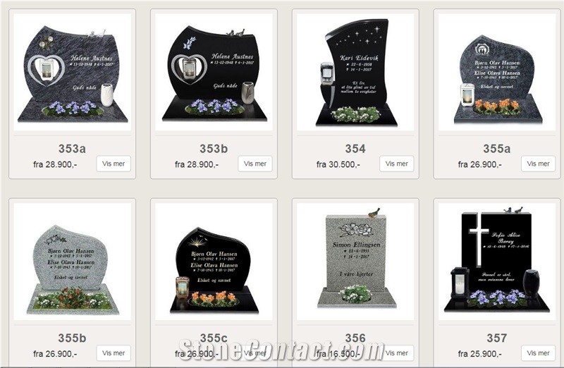 Granite Gravestones