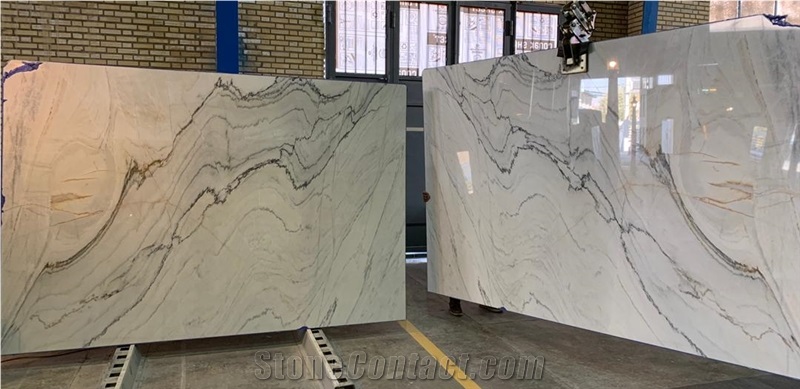 Ghorveh White Marble Slabs