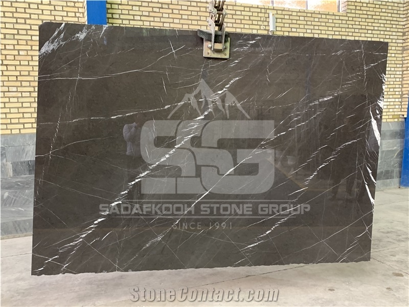 Pietra Gray Marble Tiles, Slab