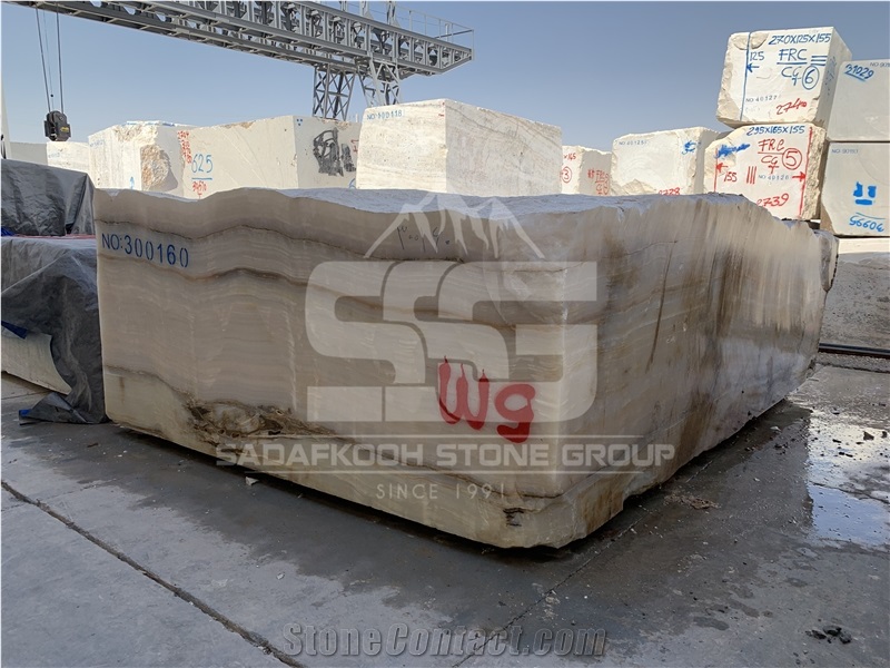 White Onyx Block
