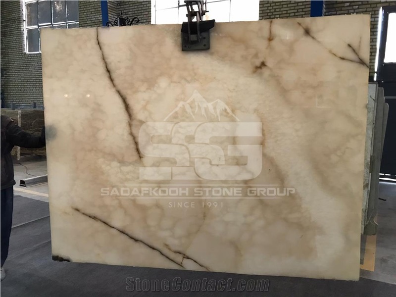 White Onyx Block