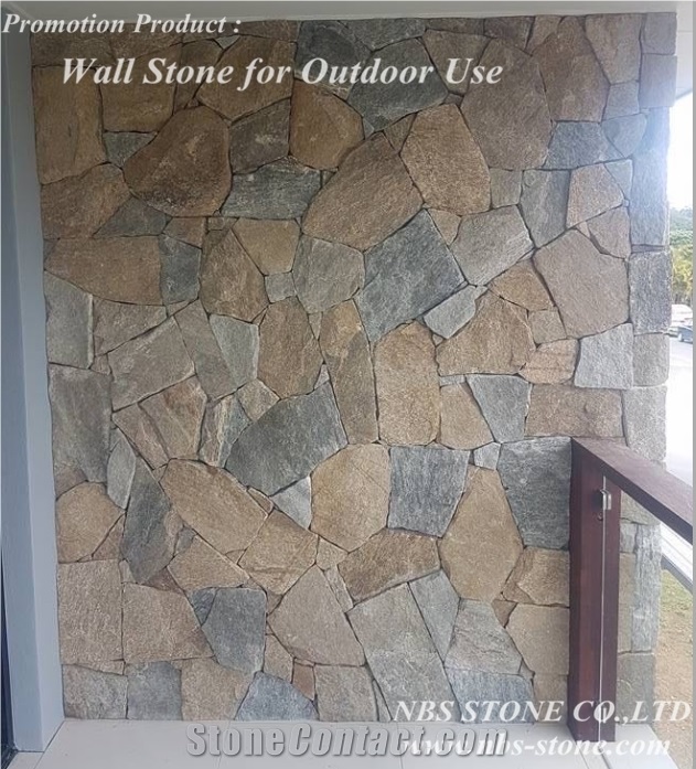 Natural Stone Outdoor Wall Cladding Covering Decor