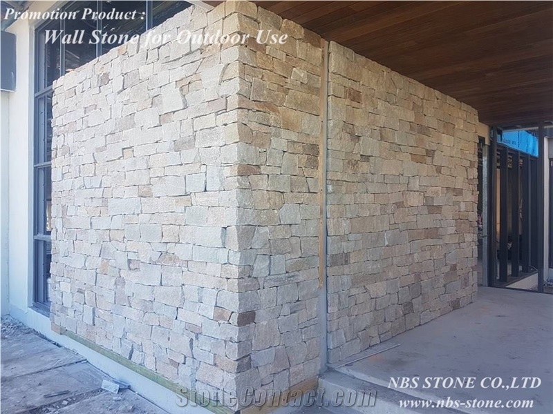 Natural Stone Outdoor Wall Cladding Covering Decor