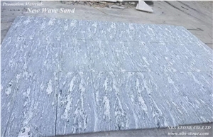 New Wave Sand Granite Wall Floor Covering Project
