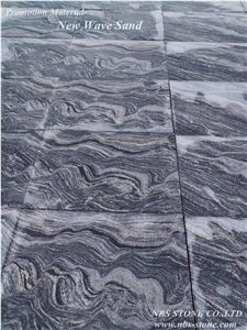 New Wave Sand Granite Wall Floor Covering Project