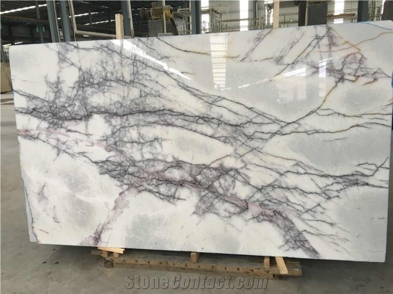 Milas Lilac Marble Slab,Turkey Purple Veins Stone