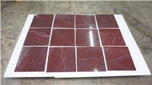 Rosso Laguna Marble Slab, Turkey Red Stone Tile