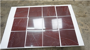 Rosso Laguna Marble Slab, Turkey Red Stone Tile