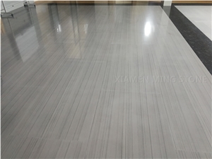 Striato Grigio Linlang Grey Wood Vein Marble Slab,Vein Cut Slab