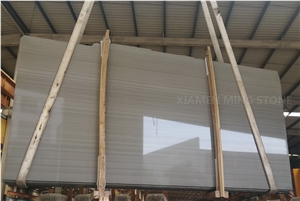 Striato Grigio Linlang Grey Wood Vein Marble Slab,Vein Cut Slab
