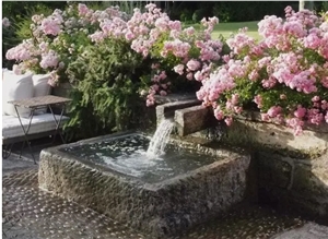 Fountain Stone,Old Trough,Antique Waterfall Ourdoor
