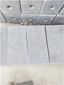 Parking Stone,Flagpole Base in Blue Limestone,L828