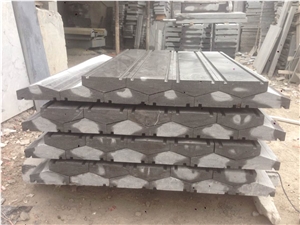 Pier Caps,Silver Grey Limestone,Covering Stone