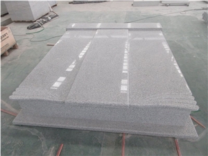 G603 Grey Granite Engraved Tombstones Monuments