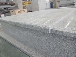 G603 Grey Granite Engraved Tombstones Monuments