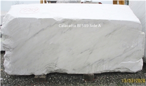Calacatta Bianco Spino Marble Blocks