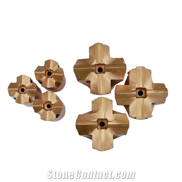 Limestone Quarry Drilling 36mm Taper Cross Bit