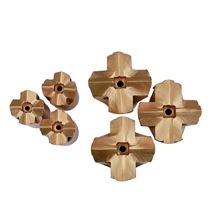 Limestone Quarry Drilling 36mm Taper Cross Bit