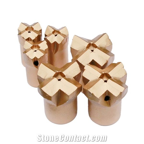 Limestone Quarry Drilling 36mm Taper Cross Bit