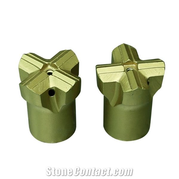 Limestone Quarry Drilling 36mm Taper Cross Bit