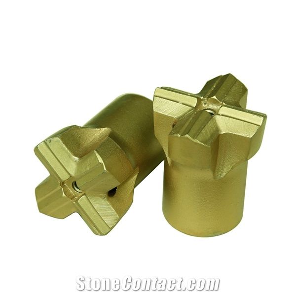 Limestone Quarry Drilling 36mm Taper Cross Bit