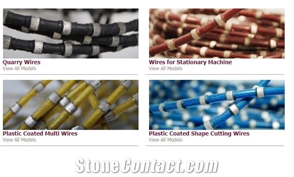 Hartek Diamond Wires for Quarry, for Granite