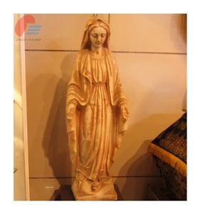 Marble Material Antiqued Maria Sclupture