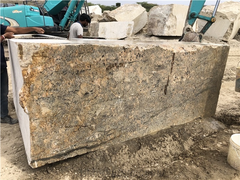 Alaska Gold Granite Blocks