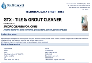 Bellinzoni Gtx Tile & Grout Cleaner